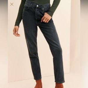 Agolde Fen High Rise Tapered Jeans